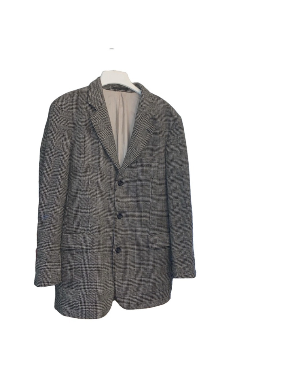 Men's Hugo Boss Blazer Size M Gray Plaid